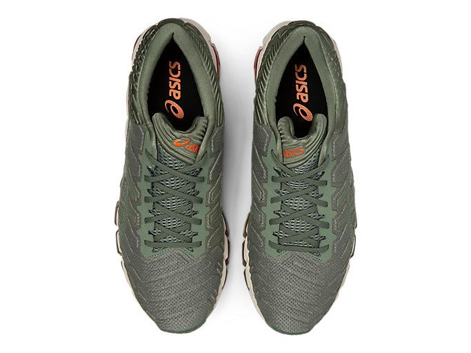 Green / Green Asics GEL-QUANTUM 360 5 Men's Sneakers | YVIU8428