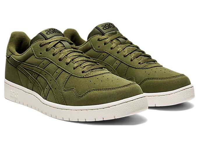 Green / Green Asics JAPAN S Men's Sneakers | TCAD0420