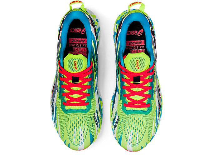 Green / Light Turquoise Asics NOOSA TRI 13 Men's Running Shoes | RLVR6198