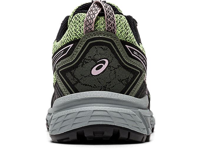 Green / Rose Asics GEL-VENTURE 7 Women's Trail Running Shoes | ZMXM8719