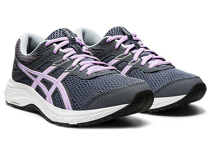 Grey Asics GEL-CONTEND 6 Women's Running Shoes | VMZD1904