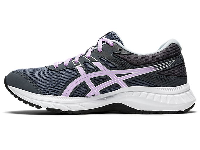 Grey Asics GEL-CONTEND 6 Women's Running Shoes | VMZD1904