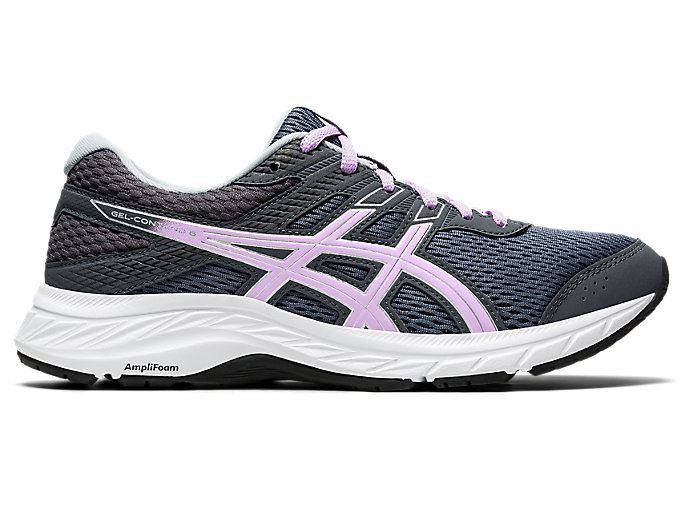 Grey Asics GEL-CONTEND 6 Women\'s Running Shoes | VMZD1904