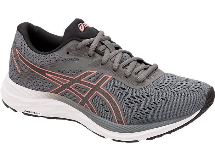 Grey Asics GEL-Excite 6 (D) Women's Running Shoes | KKVG5194