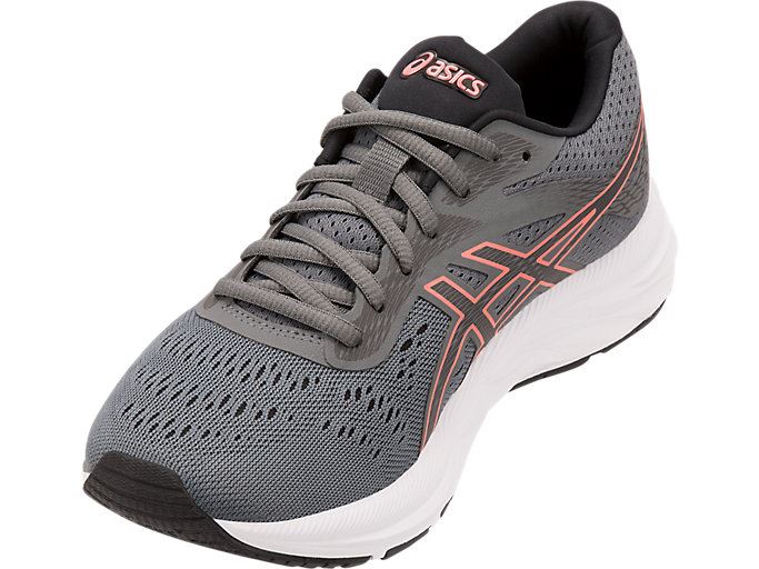 Grey Asics GEL-Excite 6 (D) Women's Running Shoes | KKVG5194