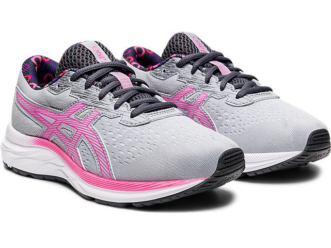 Grey Asics GEL-Excite 7 GS Kids' Sneakers | TYQT2579