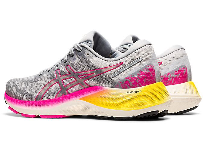 Grey Asics GEL-KAYANO LITE Women's Running Shoes | UZMM3842