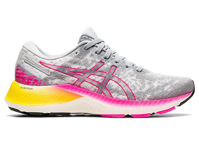 Grey Asics GEL-KAYANO LITE Women\'s Running Shoes | UZMM3842