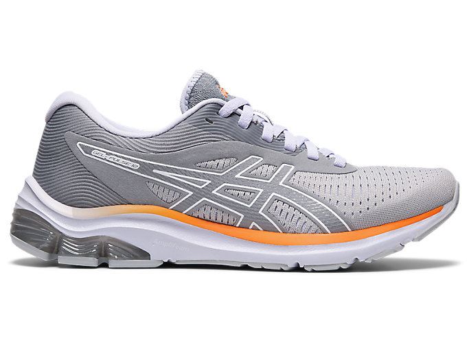 Grey Asics GEL-PULSE 12 Women\'s Running Shoes | YFFE0629