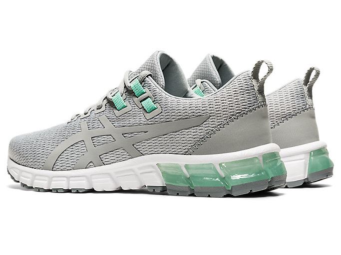 Grey Asics GEL-QUANTUM 90 Women's Sneakers | YTHE1470