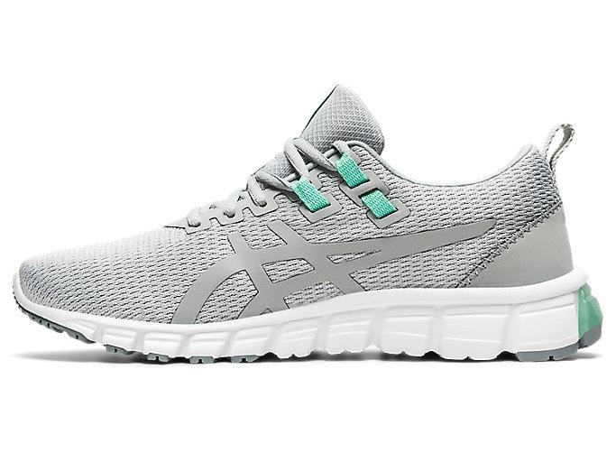 Grey Asics GEL-QUANTUM 90 Women's Sneakers | YTHE1470