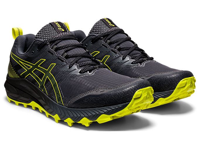 Grey Asics GEL-TRABUCO 9 Men's Trail Running Shoes | OMZH4440