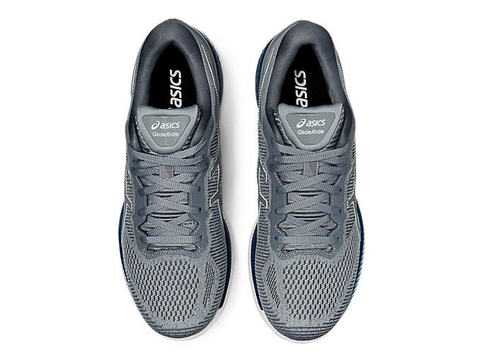 Grey Asics GLIDERIDE Men's Running Shoes | FLZN9793