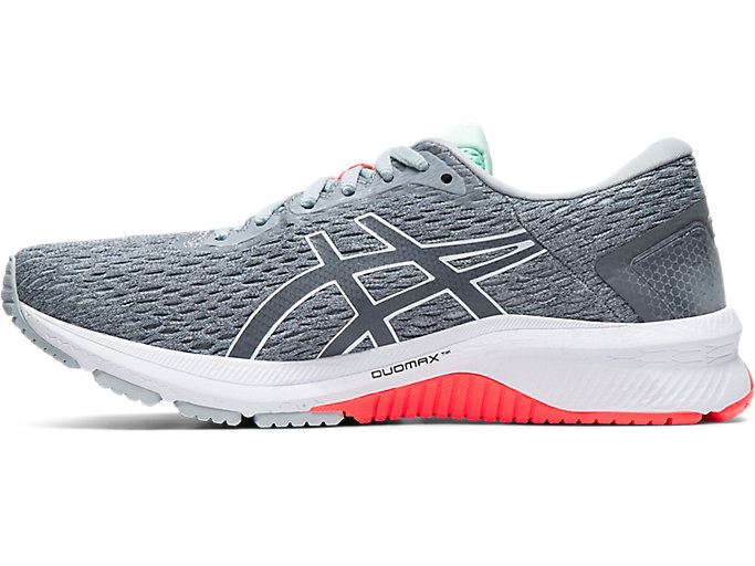 Grey Asics GT-1000 9 Women's Running Shoes | KDMC4158