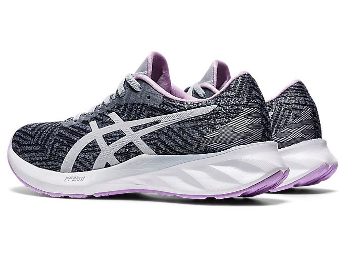 Grey Asics ROADBLAST Women's Running Shoes | CKNV5346