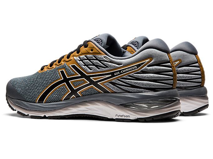 Grey / Black Asics GEL-CUMULUS 21 Men's Running Shoes | BPEA8634