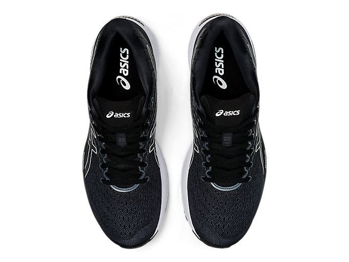 Grey / Black Asics GEL-CUMULUS 22 Men's Running Shoes | EYVK8758