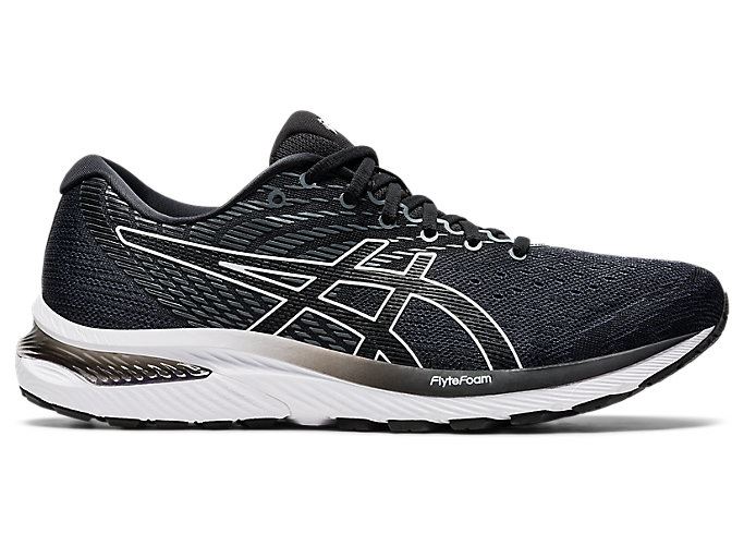 Grey / Black Asics GEL-CUMULUS 22 Men's Running Shoes | EYVK8758