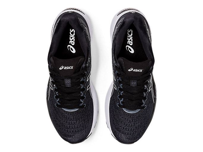 Grey / Black Asics GEL-CUMULUS 22 Women's Running Shoes | PRNP7943