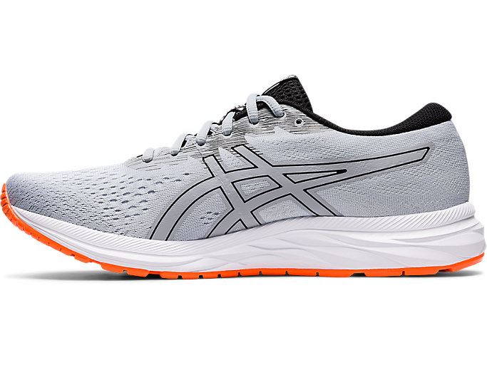 Grey / Black Asics GEL-Excite 7 Men's Running Shoes | LBXF2623