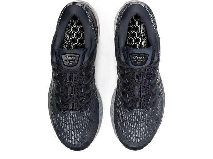 Grey / Black Asics GEL-KAYANO 28 Men's Running Shoes | OAEE6121