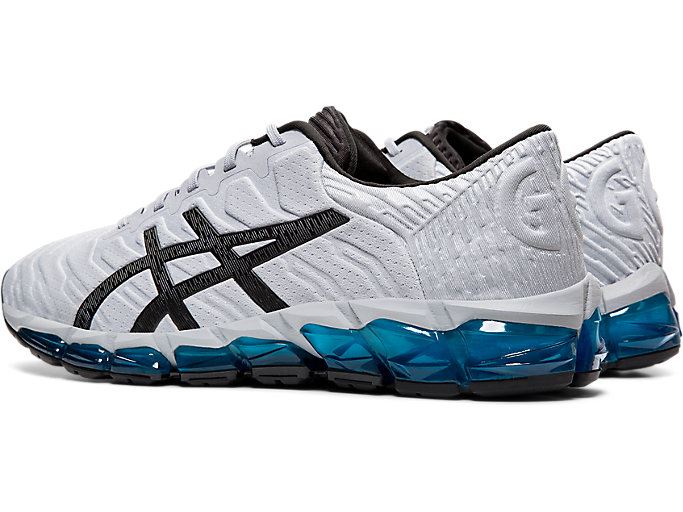 Grey / Black Asics GEL-QUANTUM 360 5 Men's Sneakers | IYAV4766