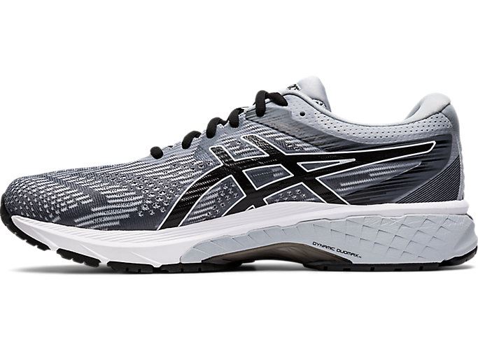 Grey / Black Asics GT-2000 8 Men's Running Shoes | TLFE0073