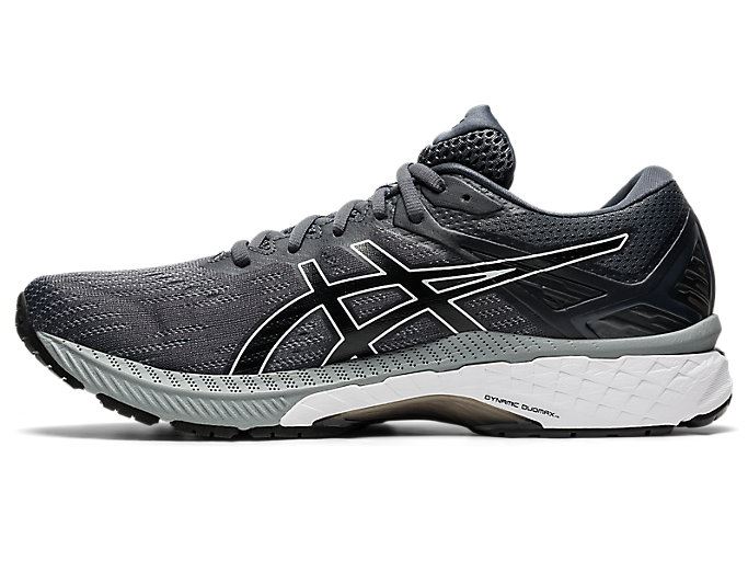 Grey / Black Asics GT-2000 9 (2E) Men's Running Shoes | WGPO8706