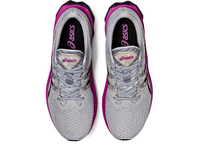 Grey / Black Asics NOVABLAST Women's Running Shoes | FLHB7691