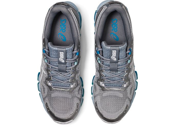 Grey / Blue Asics GEL-QUANTUM 360 6 Women's Sneakers | GODK3107