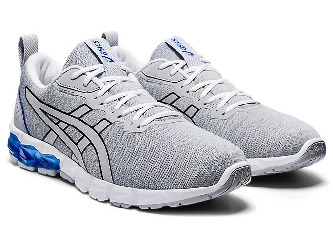 Grey / Blue Asics GEL-QUANTUM 90 2 STREET Men's Sneakers | MXOT7347