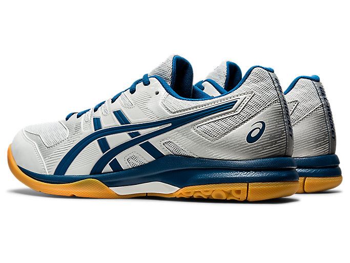 Grey / Blue Asics GEL-ROCKET 9 Men's Volleyball Shoes | WRZZ4851