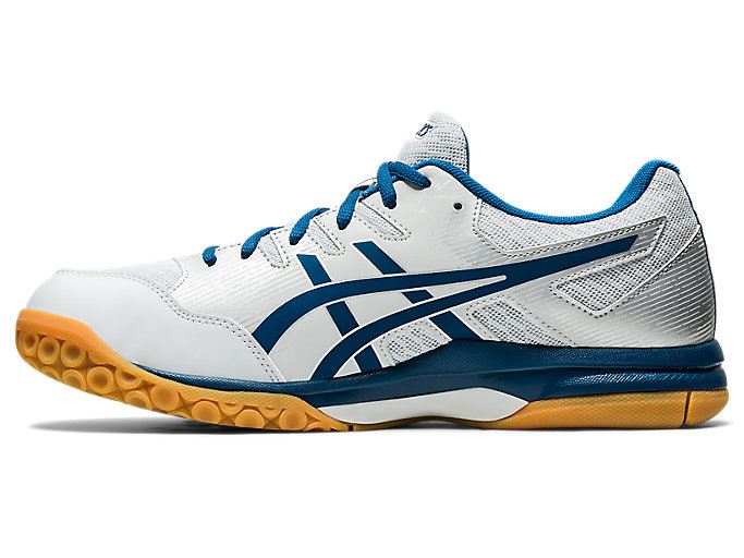 Grey / Blue Asics GEL-ROCKET 9 Men's Volleyball Shoes | WRZZ4851