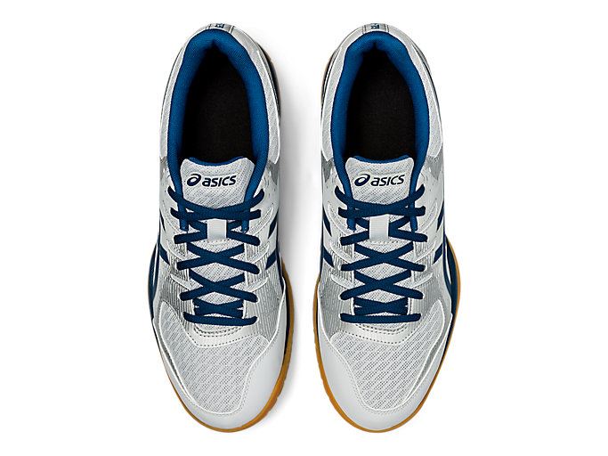 Grey / Blue Asics GEL-ROCKET 9 Men's Volleyball Shoes | WRZZ4851