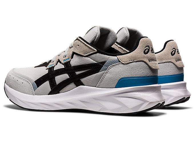 Grey / Blue Asics TARTHER BLAST Men's Sneakers | BZPU3535