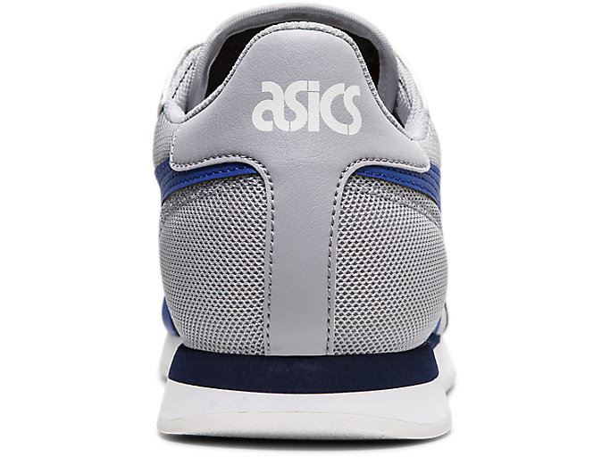 Grey / Blue Asics TIGER RUNNER Men's Sneakers | OEZK8394