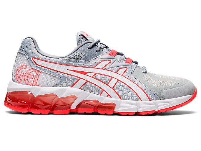 Grey / Coral Asics GEL-QUANTUM 180 5 Women\'s Sneakers | GYYJ9548