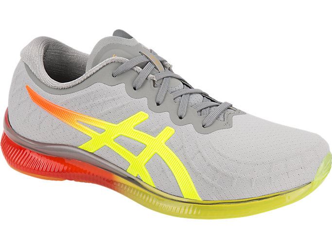 Grey / Coral Asics GEL-QUANTUM INFINITY Women's Sneakers | TQSB6686