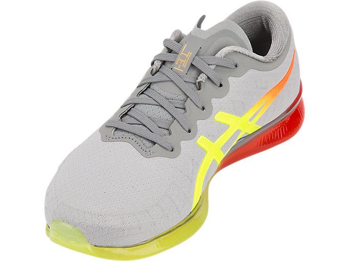 Grey / Coral Asics GEL-QUANTUM INFINITY Women's Sneakers | TQSB6686