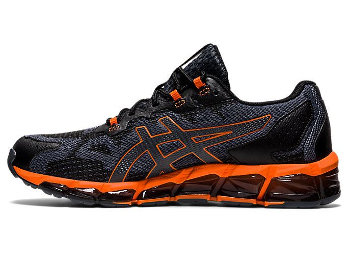 Grey / Gold Orange Asics GEL-QUANTUM 360 6 Men's Sneakers | RTNQ7492