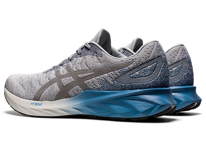 Grey / Grey Asics DYNABLAST Men's Running Shoes | VCQP3849