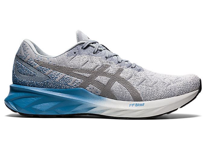 Grey / Grey Asics DYNABLAST Men's Running Shoes | VCQP3849