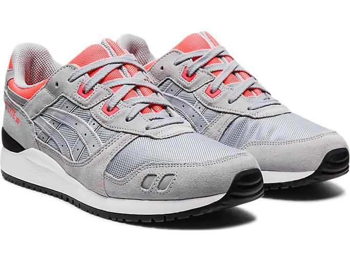 Grey / Grey Asics GEL-Lyte III Men's Sneakers | XNBO8663