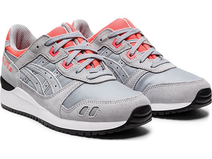 Grey / Grey Asics GEL-Lyte III Women's Sneakers | RIVZ2997