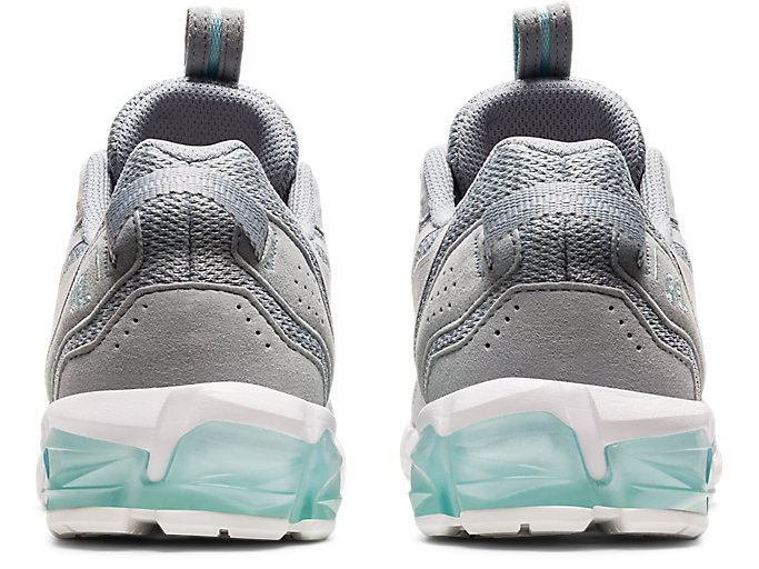 Grey / Light Turquoise Asics GEL-QUANTUM 90 3 Women's Sneakers | HOHM5195