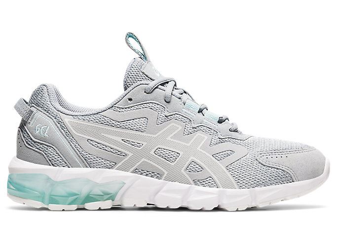 Grey / Light Turquoise Asics GEL-QUANTUM 90 3 Women's Sneakers | HOHM5195