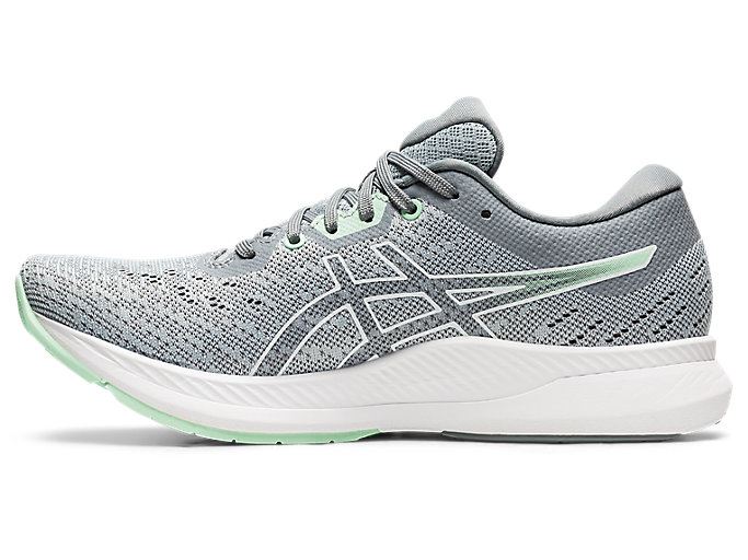 Grey / Mint Asics EVORIDE Women's Running Shoes | KHKH4071