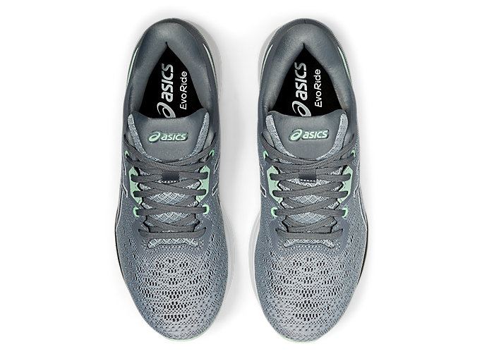 Grey / Mint Asics EVORIDE Women's Running Shoes | KHKH4071