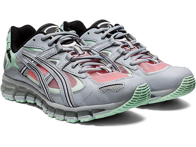 Grey / Mint Asics GEL-KAYANO 5 360 Men's Sneakers | RBMU4739