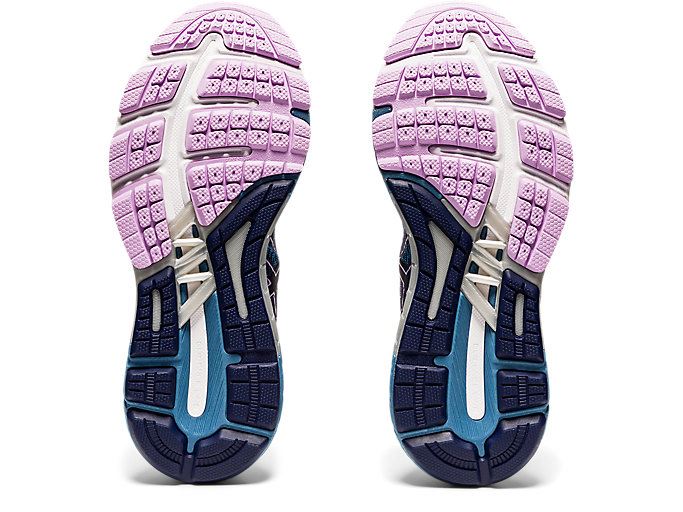 Grey / Navy Asics GT-4000 2 Women's Running Shoes | VPZG0288